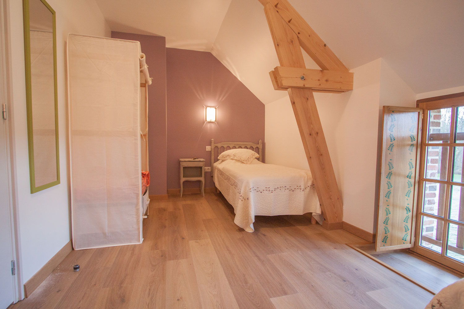 Chambre Reine-Claude du gîte Les Pruniers en Sologne