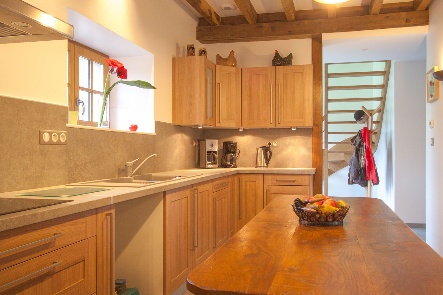 La cuisine du gîte les pruniers de Sologne<br />
Domaine des Mercier